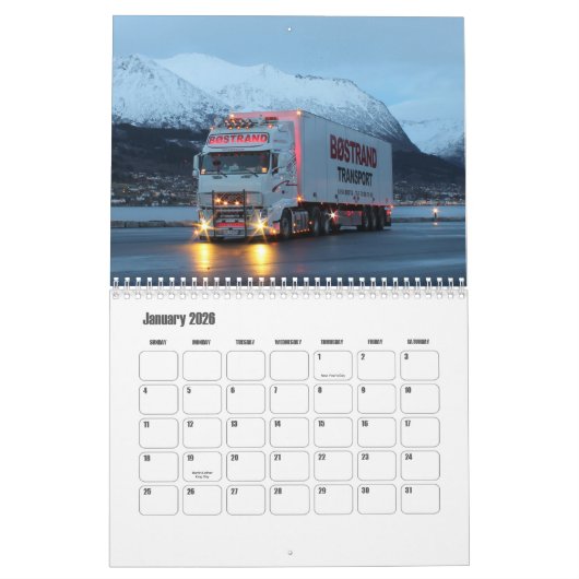 LKW-Kalender Kalender (Jan 2026)