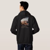 LKW-Kapuzenpullover Hoodie (Schwarz voll)