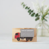 LKW | Kisten Visitenkarte (Stehend Vorderseite)