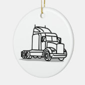 LKW-Kontur Keramikornament (Links)
