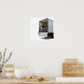 LKW-Ladeabfälle Poster (Küche)