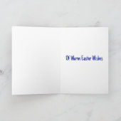 LKW-Ladung von Osterwünschten - Van Gogh Style Eie Karte (Innenseite)