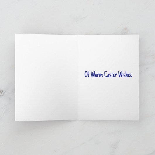 LKW-Ladung von Osterwünschten - Van Gogh Style Eie Karte (Innenseite)