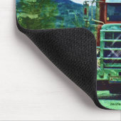 Lkw-Lastkraftwagenfahrer Mousepad (Ecke)