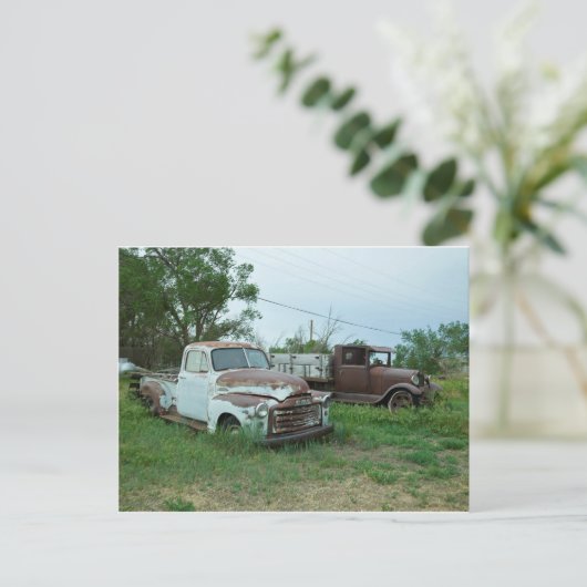 LKW-Leichen Postkarte (Stehend Vorderseite)