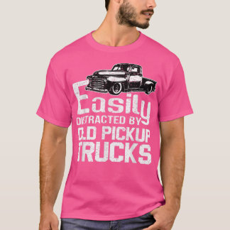 Lkw leicht abgelenkt von alten Lieferwagen LKWs Fu T-Shirt