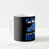 LKW Liebe LKWs Funny Gift Idea Kaffeetasse (Vorderseite Links)