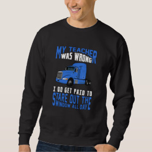 LKW Liebe LKWs Funny Gift Idee Sweatshirt