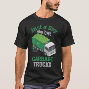 Lkw liebend Kleinkind Cool Recycelnd T-Shirt