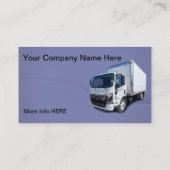 LKW-Lieferkarte Visitenkarte (Rückseite)