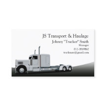 LKW-LKW Black Business Card