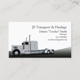 LKW-LKW Black Business Card Visitenkarte