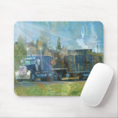Lkw-Lkw-Fahrer Mousepad (Mit Mouse)
