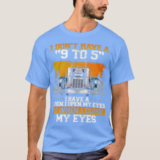 LKW-LKW-Fahrer T-Shirt