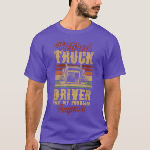 LKW LKW Fahrer Vintag nachfahren T-Shirt