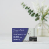 LKW-LKW-Fahrer Visitenkarte (Stehend Vorderseite)