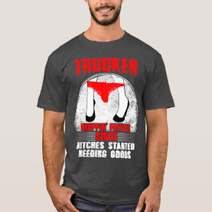 LKW-LKW-LKW-Fahrer T-Shirt