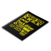 LKW-LKW-LKW-FAHRZEUG LÖSEN PROBLEME DE NOTIZBLOCK (Linke Seite)