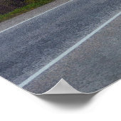 LKW LKW LKW Landstraße Kunst Poster (Ecke)