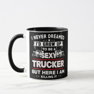 LKW-LKW-LKW-LKW Ehefrau LKW Tasse