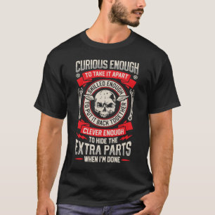 LKW-LKW-Mechanik, die so interessant ist, dass sie T-Shirt