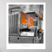 LKW-Mauer Poster (Vorne)