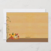 LKW mit Blätter Einladung fallen (Rückseite)