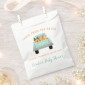 LKW mit Pumpkin Fall Babydusche Geschenktütchen (Ausgeschnitten)