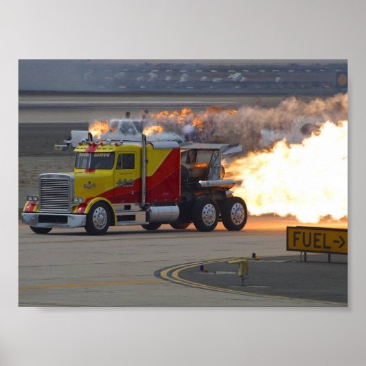 LKW-Motor Poster (Vorne)