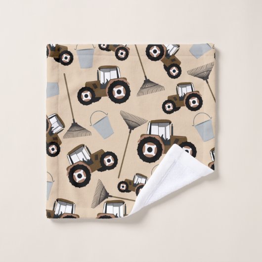 LKW-Musterbaumausrüstung Badhandtuch Set (Waschlappen)