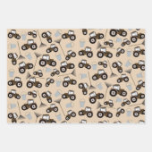 LKW-Musterbaumausrüstung Geschenkpapier Set (Vorderseite 2)