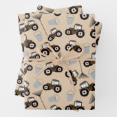 LKW-Musterbaumausrüstung Geschenkpapier Set (Beispiel)