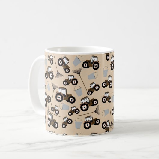 LKW-Musterbaumausrüstung Kaffeetasse (Vorderseite Links)