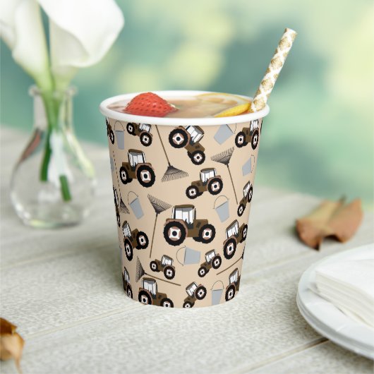 LKW-Musterbaumausrüstung Pappbecher (In Situ)