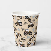 LKW-Musterbaumausrüstung Pappbecher (Rückseite)