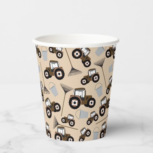 LKW-Musterbaumausrüstung Pappbecher (Vorderseite)