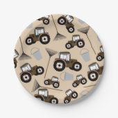 LKW-Musterbaumausrüstung Pappteller (Vorderseite)