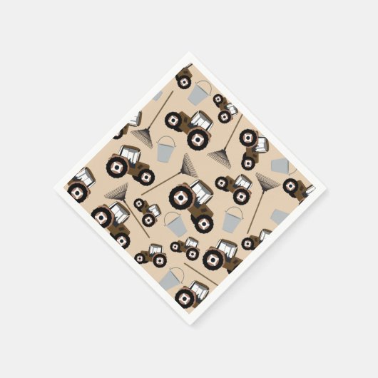 LKW-Musterbaumausrüstung Serviette (Ecke)