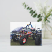 LKW neu gestalten Postkarte (Stehend Vorderseite)