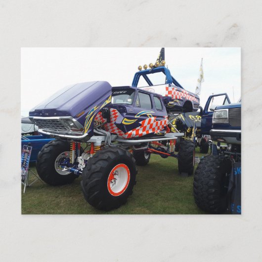 LKW neu gestalten Postkarte (Vorderseite)