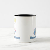 LKW-neues Großmutter-Baby Zweifarbige Tasse (Mittel)