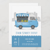 LKW-Nudeln Einladung (Vorne/Hinten)