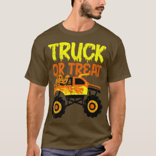 Lkw oder Leckerei Pumpkins Kleinkind Boys Hallowee T-Shirt