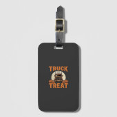 LKW oder Süßigkeiten Halloween-Semi-LKW-Design_1 Gepäckanhänger (Vorderseite Vertikal)