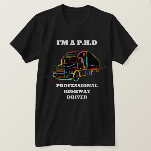 LKW-PHD T-Shirt (Design vorne)
