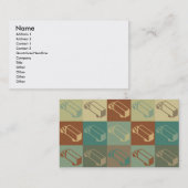 LKW-Pop-Kunst Visitenkarte (Vorne/Hinten)