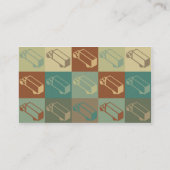 LKW-Pop-Kunst Visitenkarte (Rückseite)