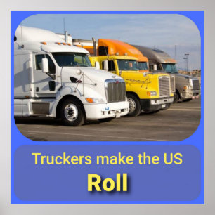 LKW-Poster Poster