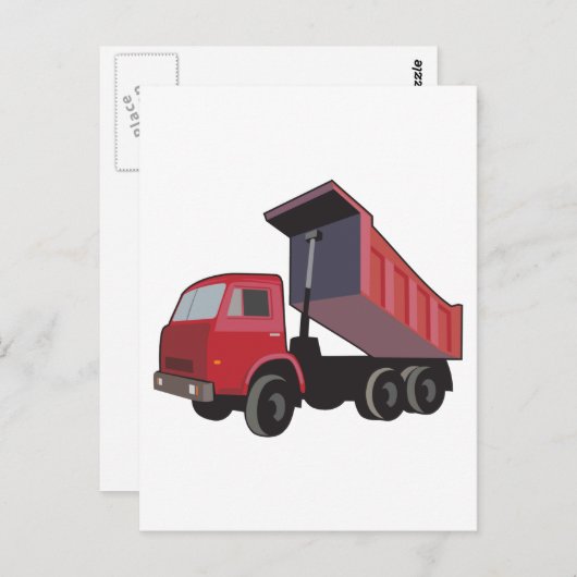 LKW POSTKARTE (Vorne/Hinten)