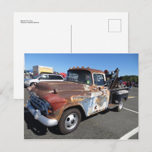 LKW POSTKARTE (Vorne/Hinten)